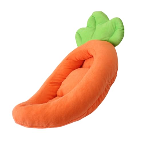 YUGSHNKFC Hundebett Stilvolles Karottennest Für Kleine Welpen Kätzchen Cartoon Korb Haustierbett Abnehmbares Kissen Für Den Haushalt YUGSHNKFC Hundebett Stilvolles Karottennest Für Kleine Welpen Kätzchen Cartoon Korb Haustierbett Abnehmbares Kissen Für Den Haushalt von YUGSHNKFC