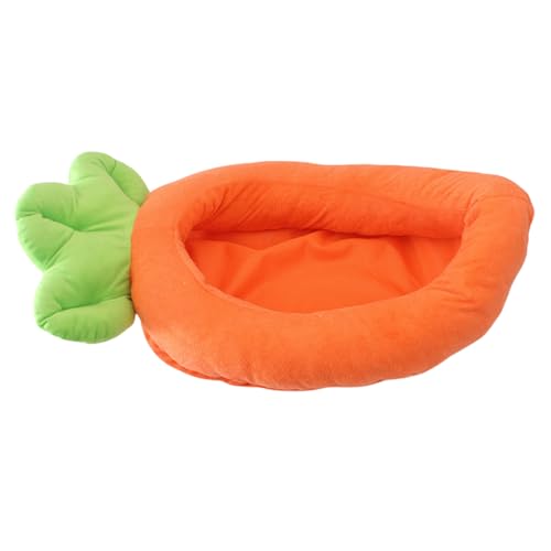 YUGSHNKFC Hundebett Stilvolles Karottennest Für Kleine Welpen Kätzchen Cartoon Korb Haustierbett Abnehmbares Kissen Für Den Haushalt YUGSHNKFC Hundebett Stilvolles Karottennest Für Kleine Welpen Kätzchen Cartoon Korb Haustierbett Abnehmbares Kissen Für Den Haushalt von YUGSHNKFC