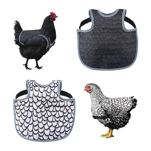 YUGSHNKFC Packung Mit 2 Wasserdichten Geflügelkleidungsstoffs Für Hühner Außenverteidigung Und Bequemlichkeit Schnell Installieren Sie Geflügelschürze von YUGSHNKFC