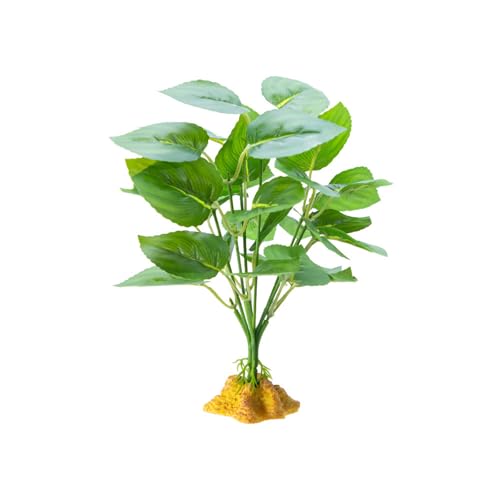 YUGSHNKFC Reptilien Habitats Dekoration Einsiedler Lebensraum Pflanze Realistische Terrarien Pflanze für Reptilien Terrarien von YUGSHNKFC