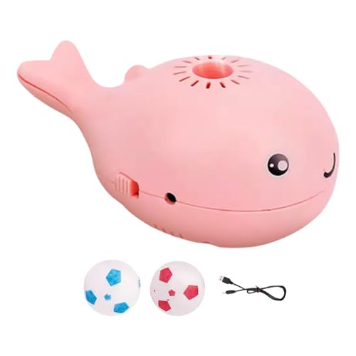 YUGSHNKFC Rundes Fußball-Katzenspielzeug, Wal, schwimmend, elektrisch, Bewegung, runde Designs für Katzen und Kätzchen, Indoor-Unterhaltung, Wal, schwimmend rund von YUGSHNKFC