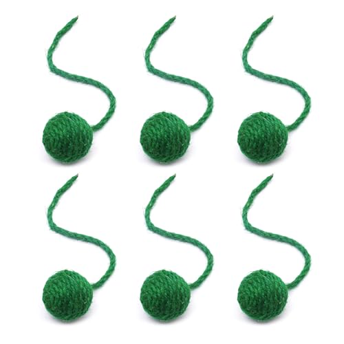 YUHANGCIYE Molare Katzenminze, natürliches Sisal, Sisal, Katzenspielzeug, Reinigung der Zähne, Snacks, Zahnen, buntes Kauspielzeug, Druckentlastung (D# YUHANGCIYE Molare Katzenminze, natürliches Sisal, Sisal, Katzenspielzeug, Reinigung der Zähne, Snacks, Zahnen, buntes Kauspielzeug, Druckentlastung (D# von YUHANGCIYE