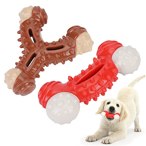 YUKOOY Hunde-Kauspielzeug für Aggressive Kauer, mittelgroße und kleine Rassen, ToughPuppy Kauspielzeug für große, mittelgroße und kleine Hunde und Welpen, Zahnreinigung und schützt die Mundgesundheit YUKOOY Hunde-Kauspielzeug für Aggressive Kauer, mittelgroße und kleine Rassen, ToughPuppy Kauspielzeug für große, mittelgroße und kleine Hunde und Welpen, Zahnreinigung und schützt die Mundgesundheit von YUKOOY