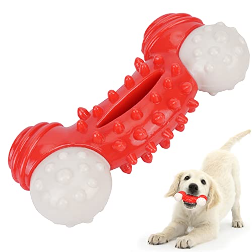 YUKOOY Kauspielzeug für aggressive Kauer, mittelgroße, kleine Rassen, mittelgroße und kleine Hunde und Welpen, Zahnreinigung und schützt die Mundgesundheit (1 Packung Kauspielzeug) von YUKOOY
