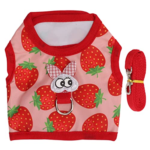 Haustier Kaninchenweste Gurt Starkes dauerhaftes kleines Animal -Modekleid für Party und tägliche Kleidung (L) von YULEESIYIP