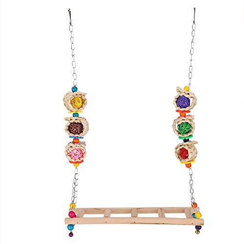 Hölzerne Haustier Hühnchen Hanging Swing Spielzeug Vogel Papageienkletterständer Leiter Hölzerne Haustier Hühnchen Hanging Swing Spielzeug Vogel Papageienkletterständer Leiter von YULEESIYIP