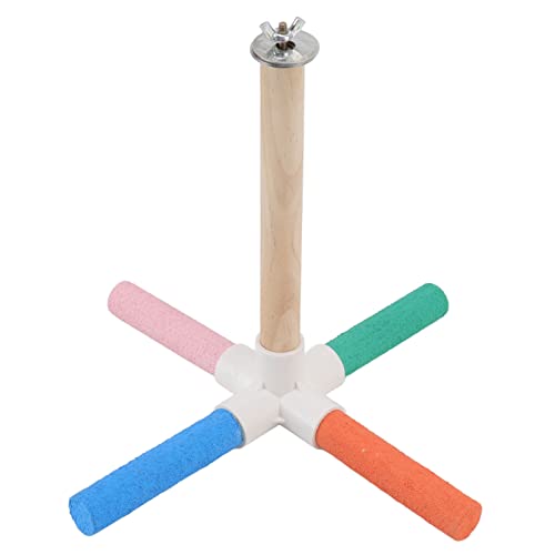 Papagei farbenfrohe Safe -Vogel -Käfig -Barsch -Ständer mit Muttern und Schrauben Papagei farbenfrohe Safe -Vogel -Käfig -Barsch -Ständer mit Muttern und Schrauben von YULEESIYIP