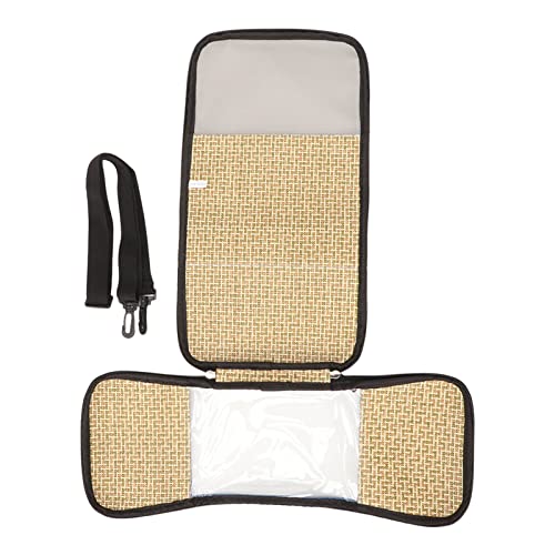 Vogel-Tragetasche, transparent, tragbar, leicht, atmungsaktiv, für Papageien, Reisekäfig für Nymphensittiche, Sittiche, kleine Vögel (Blau) von YULEESIYIP