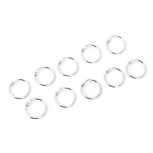YULEESIYIP 10pcs Papagei Vogelzubehör Eisen Kochbrinchen -Fußringe Haustier Lieferungen Käfig Kleine mittelgroße Leichte bequem zuverlässig von YULEESIYIP