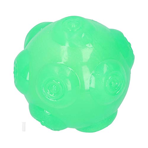 YULEESIYIP Haustier -Kau -Spielzeug -Squeaker Ball Bouncy schwimmende Zähne putzen für Hunde klein mittelhellweich haltbar (Green) von YULEESIYIP