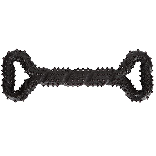 YULEESIYIP Hundekauen Spielzeugknochenform Zähneputzstab Haustier MOL Spielen Spielzeug für Mundpflege, Material 13.0x4.3x1.2in (Roller - Café) von YULEESIYIP