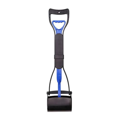 YULIAO 1 Stück Hundekotschaufel, Foldable Dog Waste Scoop, Liver Dog Poop Scoop for Large, Hundekotschaufel Metall, Mit einfach zu bedienenden Hebeln, Faltbarer Hundekotgreifer für Katzen von YULIAO