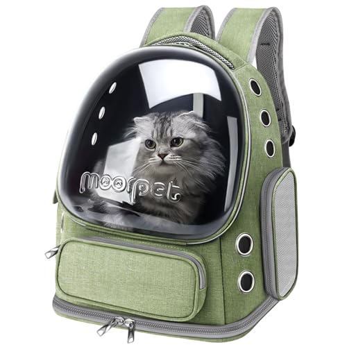 Katzen-Tragetasche Rucksack Hunde-Rucksack für kleine Hunde, Haustier-Luftpolster-Rucksack mit Luftlöchern, von Fluggesellschaften zugelassen Katzen-Tragetasche Rucksack Hunde-Rucksack für kleine Hunde, Haustier-Luftpolster-Rucksack mit Luftlöchern, von Fluggesellschaften zugelassen von YUNLINLI