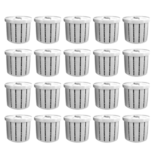 20pcs Aquarien Pflanzen Korb Für Einfache Wasserwachstum Und Fischtank Landschaft Dekoration Plastikbehälter Wasserpflanzenhalter Für Fischtanks von YUNNIAN