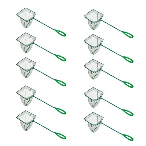 YUNNIAN 10pcs Aquariums Fischnetz Schaufel Tool Für Sichere Fang Und Fischtank Reinigung Mit Ergonomisch YUNNIAN 10pcs Aquariums Fischnetz Schaufel Tool Für Sichere Fang Und Fischtank Reinigung Mit Ergonomisch von YUNNIAN