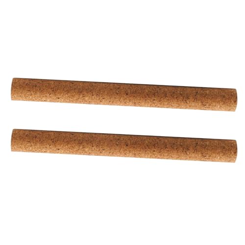YUNNIAN 2 Teilige Texturierte Korkenklettern Branch Stick 30 cm Länge Reptilien Tanks Dekoration Für Eidechsenschlangen Und Kletterreptilien Lebensraum Kletterzubehör von YUNNIAN