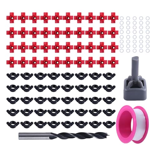 YUNNIAN ABS Plastik Hühnchen Wasserer Mit Edelstahl Nippel Automatische Geflügeltrinker Für Coops Käfig Und Leckdosenhygiene Zeitsparungs Setup Edelstahl Geflügel Wasserwanderwarzen von YUNNIAN