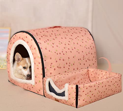 Extra großes Hundebett, Iglu-Hundehaus mit Dach, XL, Labrador, beruhigende Zwinger, wasserdicht, Anti-Angst, faltbare Katzenhöhle, Haustiernest für Welpen/Kätzchen Extra großes Hundebett, Iglu-Hundehaus mit Dach, XL, Labrador, beruhigende Zwinger, wasserdicht, Anti-Angst, faltbare Katzenhöhle, Haustiernest für Welpen/Kätzchen von YURRO