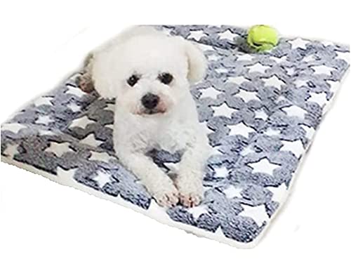 Hundebox-Matratze, selbstheizend, waschbar, niedliches Druck, Katzen-Schlafbett, Hundekissen, dicke, weiche Haustierdecke, doppelseitig erhältlich Hundebox-Matratze, selbstheizend, waschbar, niedliches Druck, Katzen-Schlafbett, Hundekissen, dicke, weiche Haustierdecke, doppelseitig erhältlich von YURRO