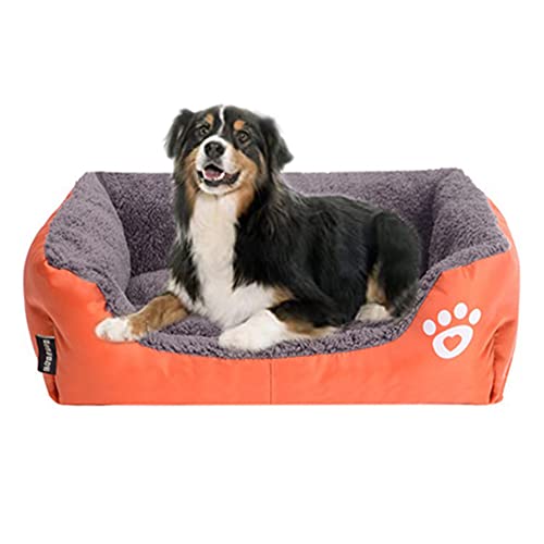 Hundekorb, waschbar, Größe XL, wendbar, rutschfest, für Hundehütte, Schlafliege, wasserdicht, orthopädisches Hundesofa Hundekorb, waschbar, Größe XL, wendbar, rutschfest, für Hundehütte, Schlafliege, wasserdicht, orthopädisches Hundesofa von YURRO