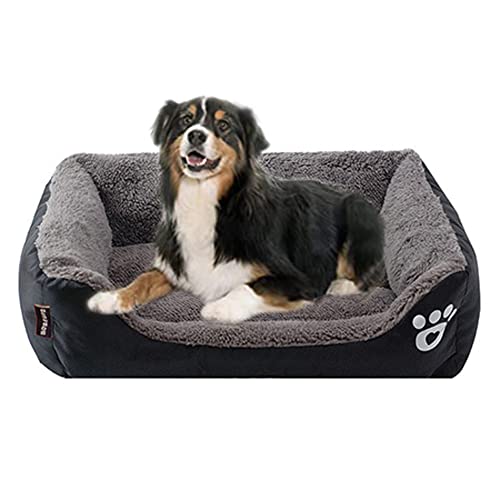 Hundekorb, waschbar, Größe XL, wendbar, rutschfest, für Hundehütte, Schlafliege, wasserdicht, orthopädisches Hundesofa Hundekorb, waschbar, Größe XL, wendbar, rutschfest, für Hundehütte, Schlafliege, wasserdicht, orthopädisches Hundesofa von YURRO