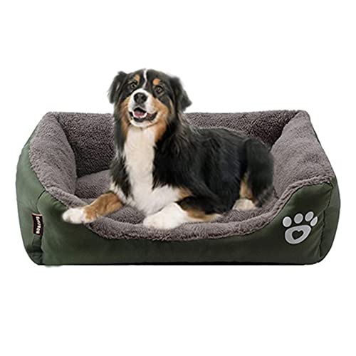 YURRO Hundekorb, waschbar, Größe XL, mittelgroß, wendbar, rutschfestes Haustier-Couch-Kissen, Hundehütte, Schlafliege, wasserdicht, orthopädisches Hundesofa von YURRO