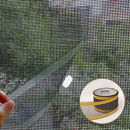 YURRO Fliegengitter Moskitonetz Insektennetz Reparaturband Katzenschutznetz Fenster Tür Reparatur Aufkleber Wasserdicht Fenster Loch Patch Reparaturset von YURRO