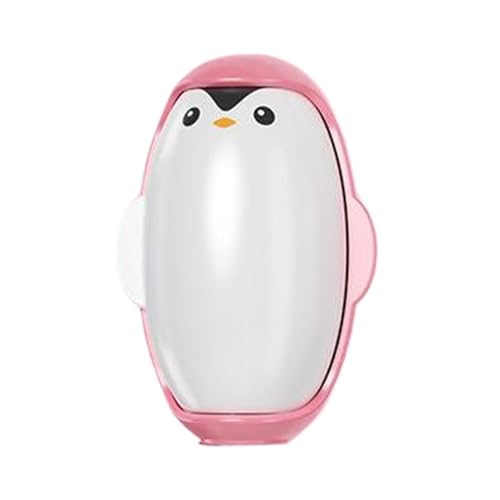 YUSSEQDD Tragbare Pinguin Roller Aufkleber Waschbar Tierhaarentferner Für Kleidung Und Teppiche Saug Pinsel ABS Wiederverwendbare Lint Roller, Rosa YUSSEQDD Tragbare Pinguin Roller Aufkleber Waschbar Tierhaarentferner Für Kleidung Und Teppiche Saug Pinsel ABS Wiederverwendbare Lint Roller, Rosa von YUSSEQDD