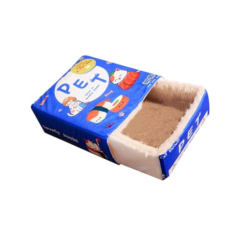 Pet Hideaway Weiche Plüschhöhle Versteck Für Heimlager Nutze Elegante Höhlenbetthausbett Für Welpenschublade Warme Katzen Schlafsack Pet Hideaway Weiche Plüschhöhle Versteck Für Heimlager Nutze Elegante Höhlenbetthausbett Für Welpenschublade Warme Katzen Schlafsack von YUTNGYNG
