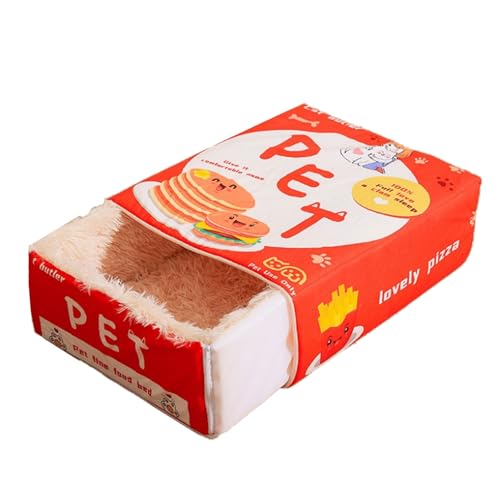 Pet Hideaway Weiche Plüschhöhle Versteck Für Heimlager Nutze Elegante Höhlenbetthausbett Für Welpenschublade Warme Katzen Schlafsack Pet Hideaway Weiche Plüschhöhle Versteck Für Heimlager Nutze Elegante Höhlenbetthausbett Für Welpenschublade Warme Katzen Schlafsack von YUTNGYNG