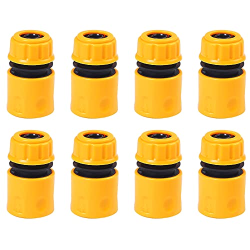 YUTOU 8 Stück Schlauchkupplung 1/2 Zoll KunststoffSchlauchverbinder Set Schlauchverbinder Extender 1/2 Zoll Verbindungsstück für Schlauch zur Verbindung von Garten und Waschanlage YUTOU 8 Stück Schlauchkupplung 1/2 Zoll KunststoffSchlauchverbinder Set Schlauchverbinder Extender 1/2 Zoll Verbindungsstück für Schlauch zur Verbindung von Garten und Waschanlage von YUTOU