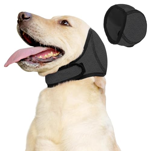 YUYQAQ Beruhigende Hundeohrenabdeckung, Ohrenschützer für Hunde, Lärmschutz, Gehörschutz für Angstzustände, beruhigende Kapuze, leise Ohren für Hunde, Angstzustände, wasserdichter Schlauchschal zum YUYQAQ Beruhigende Hundeohrenabdeckung, Ohrenschützer für Hunde, Lärmschutz, Gehörschutz für Angstzustände, beruhigende Kapuze, leise Ohren für Hunde, Angstzustände, wasserdichter Schlauchschal zum von YUYQAQ
