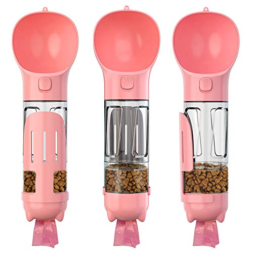 Hundewasserflasche mit Kotschaufel, Tragbarer Wasserspender für Haustiere, Reise-Wassernapf für Welpen, Kotbeutelhalter, Multifunktionale Wasserbecher-Futterbox Hundewasserflasche mit Kotschaufel, Tragbarer Wasserspender für Haustiere, Reise-Wassernapf für Welpen, Kotbeutelhalter, Multifunktionale Wasserbecher-Futterbox von YUYTE
