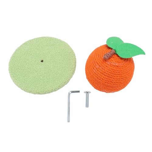 Orangefarbener Katze Kratzer nach Sisal Ball Tower Interactive Cat Scratcher mit Nicht -Shedding -Design für Klauenschärfen und Körperlicher Bewegung Orangefarbener Katze Kratzer nach Sisal Ball Tower Interactive Cat Scratcher mit Nicht -Shedding -Design für Klauenschärfen und Körperlicher Bewegung von YUYTE