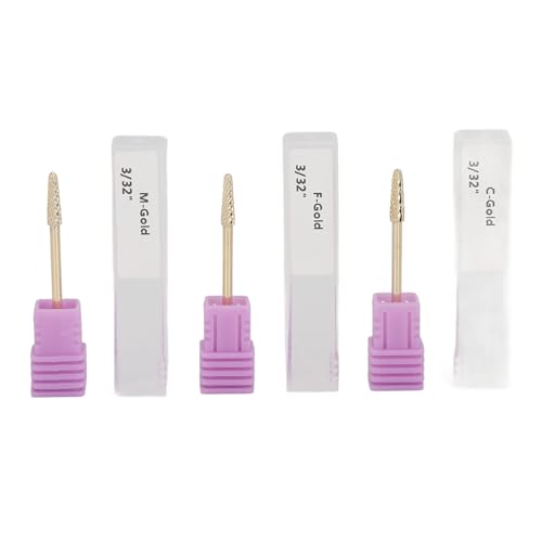 YUYTE Nagelbohrer, 3 Stück, Nagelbohrer, Multifunktionaler Nagelpolierer und Feilenzubehör, Ideal für Nagelstudio und Heimgebrauch YUYTE Nagelbohrer, 3 Stück, Nagelbohrer, Multifunktionaler Nagelpolierer und Feilenzubehör, Ideal für Nagelstudio und Heimgebrauch von YUYTE
