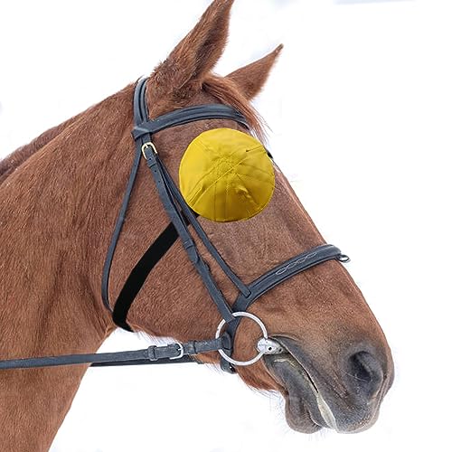 Pferd Augenklappe Pferd Single Eyepatch Equine Eye Covering Wunden Protector für einäugiges Pferd Equine Pony von YUYUSO