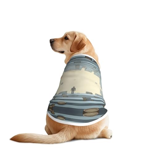 Geometrische 3D-Rendering-Hundeweste, Hundekleidung, atmungsaktiv, kühlend für große Hunde, Sonnenschutz, Komfort, für Golden Retriever, Husky, Alaska, Outdoor-Aktivitäten, Größe 5XL Geometrische 3D-Rendering-Hundeweste, Hundekleidung, atmungsaktiv, kühlend für große Hunde, Sonnenschutz, Komfort, für Golden Retriever, Husky, Alaska, Outdoor-Aktivitäten, Größe 5XL von YVNKHKU