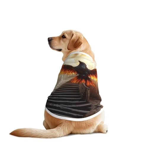 Hot Bird Transformations-Illustration, Hundebekleidung, atmungsaktiv, kühlend für große Hunde, Sonnenschutz, Komfort, für Golden Retriever, Husky, Alaska, Outdoor-Aktivitäten, Größe 4XL Hot Bird Transformations-Illustration, Hundebekleidung, atmungsaktiv, kühlend für große Hunde, Sonnenschutz, Komfort, für Golden Retriever, Husky, Alaska, Outdoor-Aktivitäten, Größe 4XL von YVNKHKU