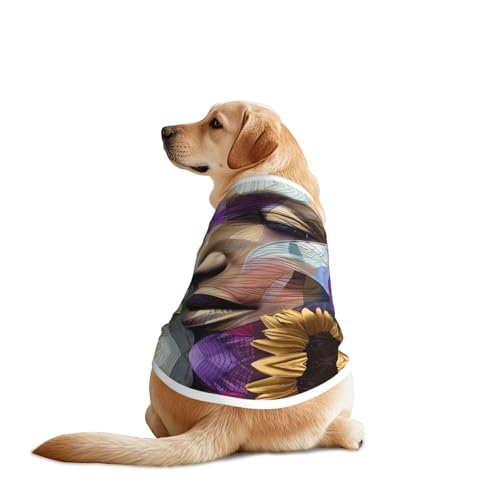 Hundehemd mit Blumenmuster, atmungsaktiv, kühlend für große Hunde, Sonnenschutz, bequem, für Golden Retriever, Husky, Alaska, Outdoor-Aktivitäten, Größe 4XL Hundehemd mit Blumenmuster, atmungsaktiv, kühlend für große Hunde, Sonnenschutz, bequem, für Golden Retriever, Husky, Alaska, Outdoor-Aktivitäten, Größe 4XL von YVNKHKU