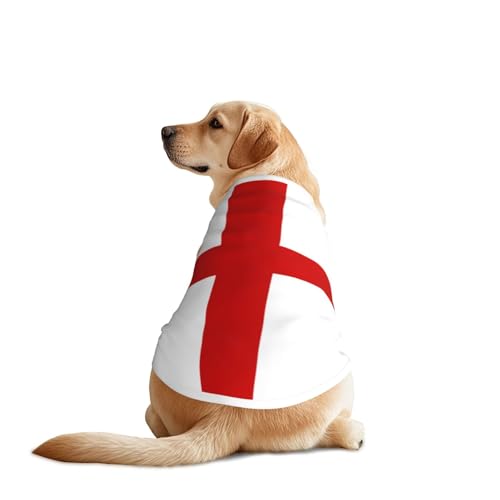 Hundehemd mit England-Flagge, atmungsaktiv, kühlend für große Hunde, Sonnenschutz, Komfort, für Golden Retriever, Husky, Alaska, Outdoor-Aktivitäten, Größe XXL Hundehemd mit England-Flagge, atmungsaktiv, kühlend für große Hunde, Sonnenschutz, Komfort, für Golden Retriever, Husky, Alaska, Outdoor-Aktivitäten, Größe XXL von YVNKHKU