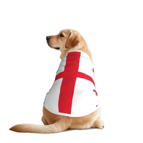 Hundehemd mit Flagge von Georgia, atmungsaktiv, kühlend für große Hunde, Sonnenschutz, Komfort für Golden Retriever, Husky, Alaska, Outdoor-Aktivitäten, Größe 5XL Hundehemd mit Flagge von Georgia, atmungsaktiv, kühlend für große Hunde, Sonnenschutz, Komfort für Golden Retriever, Husky, Alaska, Outdoor-Aktivitäten, Größe 5XL von YVNKHKU