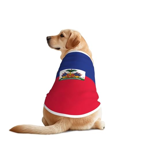 Hundehemd mit haitianischer Flagge, atmungsaktiv, kühlend für große Hunde, Sonnenschutz, Komfort für Golden Retriever, Husky, Alaska, Outdoor-Aktivitäten, Größe 3XL Hundehemd mit haitianischer Flagge, atmungsaktiv, kühlend für große Hunde, Sonnenschutz, Komfort für Golden Retriever, Husky, Alaska, Outdoor-Aktivitäten, Größe 3XL von YVNKHKU