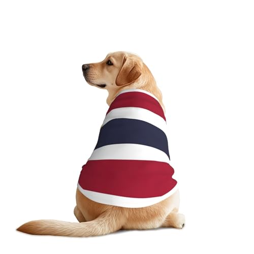 Hundeshirt mit Thailand-Flagge, atmungsaktiv, kühlend für große Hunde, Sonnenschutz, bequem, für Golden Retriever, Husky, Alaska, Outdoor-Aktivitäten, Größe XXL Hundeshirt mit Thailand-Flagge, atmungsaktiv, kühlend für große Hunde, Sonnenschutz, bequem, für Golden Retriever, Husky, Alaska, Outdoor-Aktivitäten, Größe XXL von YVNKHKU