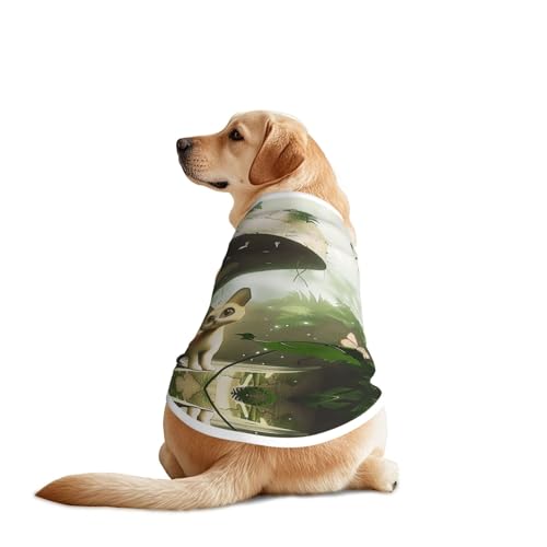 Hundeweste mit Katzen im exotischen Dschungel, atmungsaktiv, kühlend für große Hunde, Sonnenschutz, Komfort für Golden Retriever, Husky, Alaska, Outdoor-Aktivitäten, Größe 5XL Hundeweste mit Katzen im exotischen Dschungel, atmungsaktiv, kühlend für große Hunde, Sonnenschutz, Komfort für Golden Retriever, Husky, Alaska, Outdoor-Aktivitäten, Größe 5XL von YVNKHKU