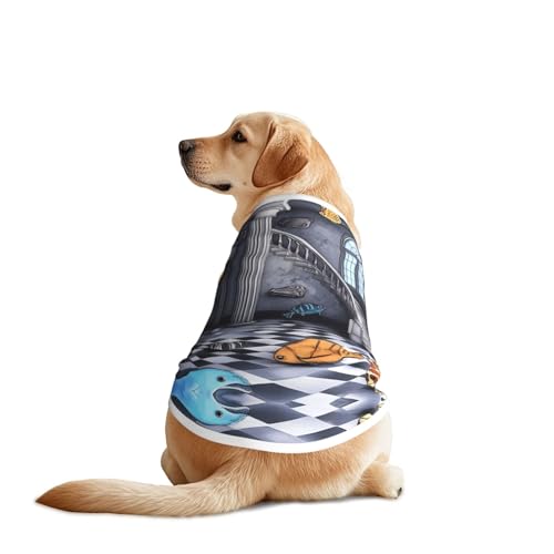 Hundeweste mit schwimmenden Fischen im Schlafzimmer, atmungsaktiv, kühlend für große Hunde, Sonnenschutz, bequem, für Golden Retriever, Husky, Alaska, Outdoor-Aktivitäten, Größe XXL Hundeweste mit schwimmenden Fischen im Schlafzimmer, atmungsaktiv, kühlend für große Hunde, Sonnenschutz, bequem, für Golden Retriever, Husky, Alaska, Outdoor-Aktivitäten, Größe XXL von YVNKHKU
