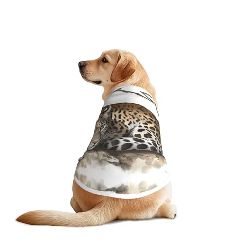 Illustration von Wildtieren, Hundebekleidung, atmungsaktiv, kühlend für große Hunde, Sonnenschutz, Komfort, für Golden Retriever, Husky, Alaska, Outdoor-Aktivitäten, Größe XL Illustration von Wildtieren, Hundebekleidung, atmungsaktiv, kühlend für große Hunde, Sonnenschutz, Komfort, für Golden Retriever, Husky, Alaska, Outdoor-Aktivitäten, Größe XL von YVNKHKU
