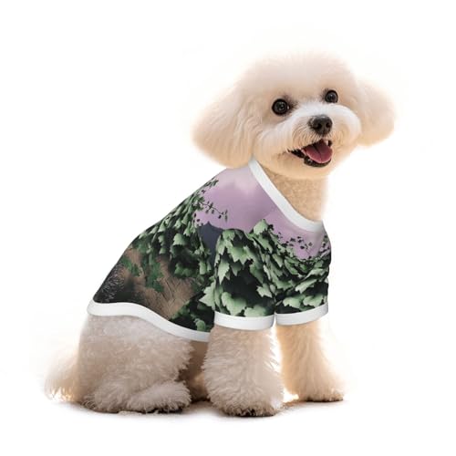 Ivy Hunde-T-Shirt, Bekleidung, Welpenweste, elastisches Tank-Top, Kleidung, Hunde und Katzen, niedlich, atmungsaktiv, weich, Größe M Ivy Hunde-T-Shirt, Bekleidung, Welpenweste, elastisches Tank-Top, Kleidung, Hunde und Katzen, niedlich, atmungsaktiv, weich, Größe M von YVNKHKU