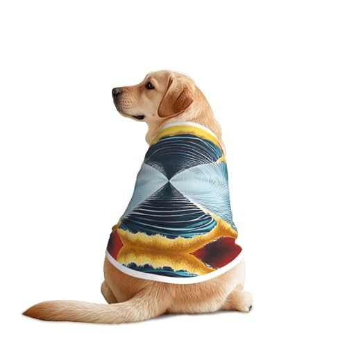 Psychedelisches Hunde-Shirt, Hundekleidung, atmungsaktiv, kühlend für große Hunde, Sonnenschutz, Komfort, für Golden Retriever, Husky, Alaska, Outdoor-Aktivitäten, Größe 4XL Psychedelisches Hunde-Shirt, Hundekleidung, atmungsaktiv, kühlend für große Hunde, Sonnenschutz, Komfort, für Golden Retriever, Husky, Alaska, Outdoor-Aktivitäten, Größe 4XL von YVNKHKU