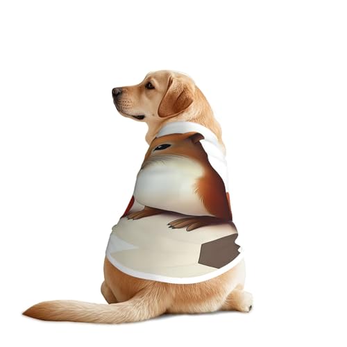 Squirrel King Hunde-Shirt, atmungsaktiv, kühlend für große Hunde, Sonnenschutz, Komfort, für Golden Retriever, Husky, Alaska, Outdoor-Aktivitäten, Größe XL Squirrel King Hunde-Shirt, atmungsaktiv, kühlend für große Hunde, Sonnenschutz, Komfort, für Golden Retriever, Husky, Alaska, Outdoor-Aktivitäten, Größe XL von YVNKHKU