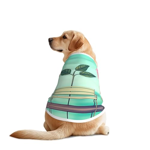 The Bench Hunde-Shirt, atmungsaktiv, kühlend für große Hunde, Sonnenschutz, Komfort, für Golden Retriever, Husky, Alaska, Outdoor-Aktivitäten, Pink Roses The Bench Hunde-Shirt, atmungsaktiv, kühlend für große Hunde, Sonnenschutz, Komfort, für Golden Retriever, Husky, Alaska, Outdoor-Aktivitäten, Pink Roses von YVNKHKU